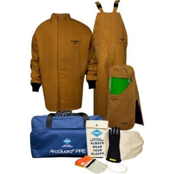 ArcGuard® KIT4SC65 MD11 65 cal/cm2 Arc Flash Kit, MD, Glove Size 11, National Safety Apparel, Mfr#: KIT4SC65MD11